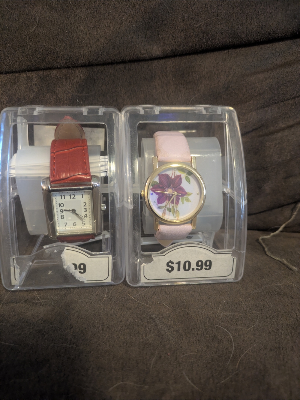 Set 2 New Women's Fashion Watches Original Package